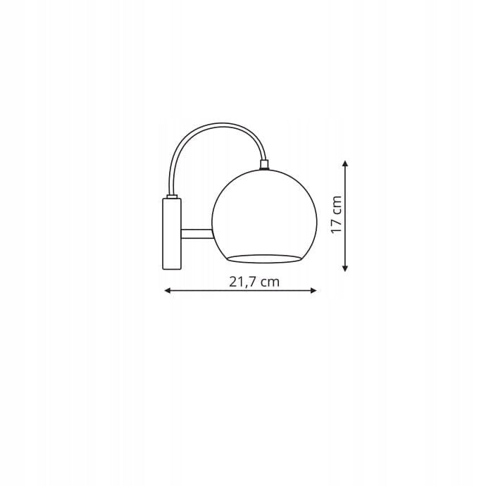 Leichte Prestige-Lampe in Rame 