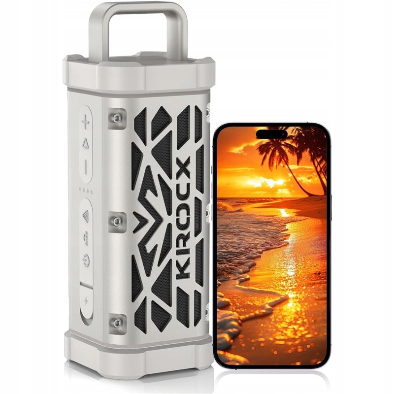 KIROCX TRAVOR Waterproof Bluetooth Speaker IP68 Housing With CNC Aluminum