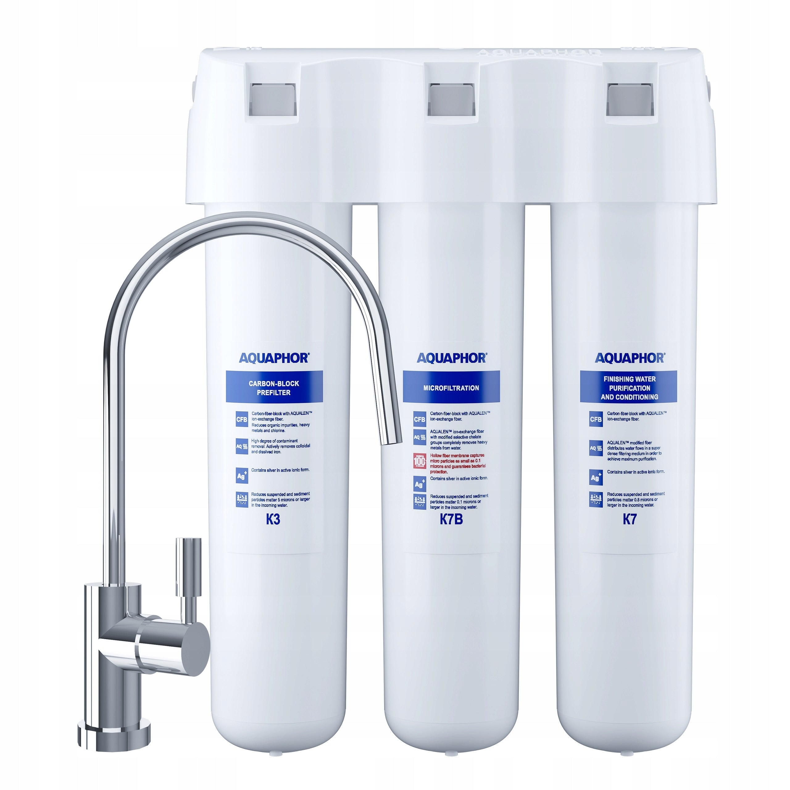 KITCHEN FILTER UNDER-SINK AQUAPHOR CRYSTAL B ECO(INSERT K3, K7B, K7)