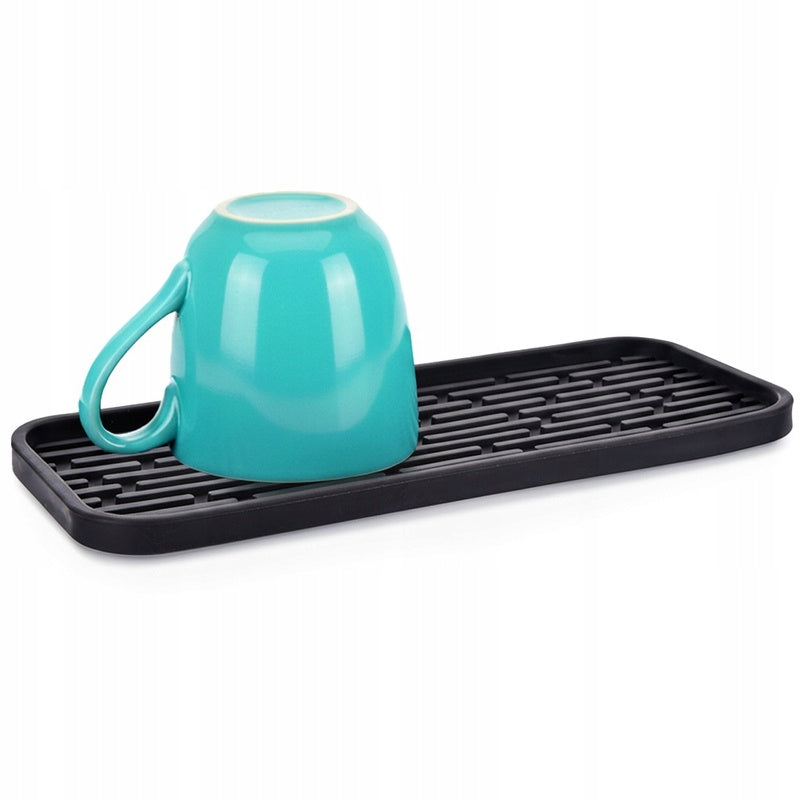 KITCHEN MAT SILICONE DRYING STAND COUNTERTOP DRAINER SINK 23x9,5 Brand Orion