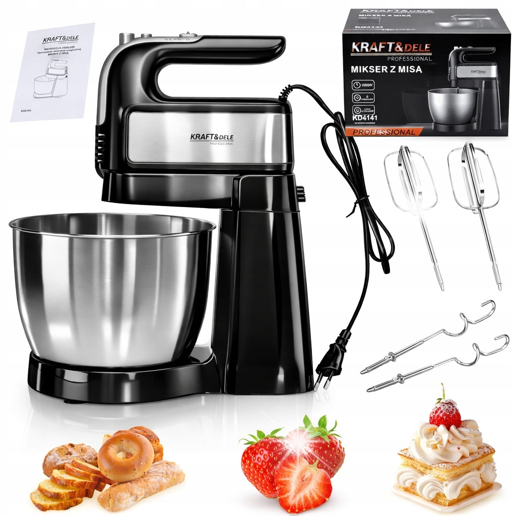 KITCHEN MIXER WITH BOWL 4,5L 1000W K - PLANETARY ROBOT DOCIASTAI CREAMS