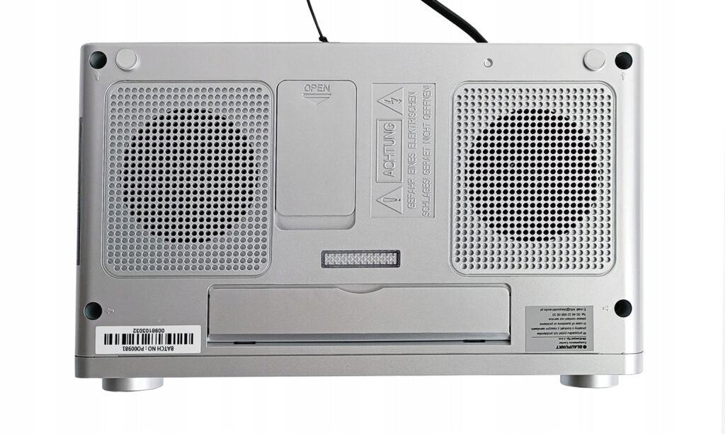 KITCHEN RADIO FM BLUETOOTH CD USB HDMI BLAUPUNKT KR14BT MEMORY 20 STATIONS Color silver