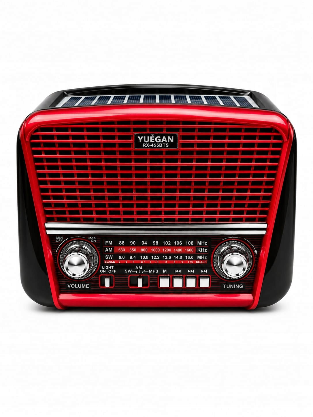KITCHEN RADIO FM PORTABLE RETRO SOLAR BLUETOOTH FLASHLIGHT USB RECHARGEABLE BATTERY Manufacturer code RADIO SOLARNE AKUMULATOR LATARKA