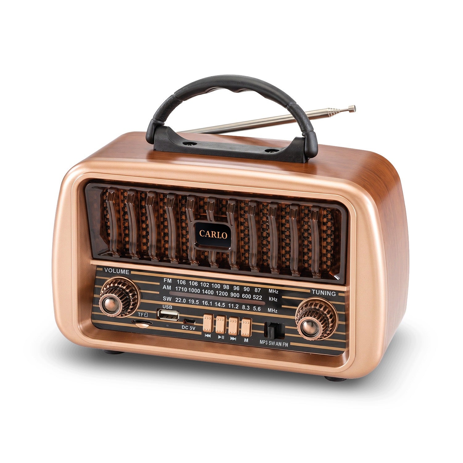 KITCHEN RADIO PORTABLE RETRO BATTERY OPERATED BLUETOOTH BATTERY HOLDER