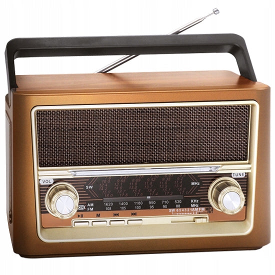 KITCHEN RADIO RECHARGEABLE PORTABLE BLUETOOTH USB FM 5IN1 POWERBANK