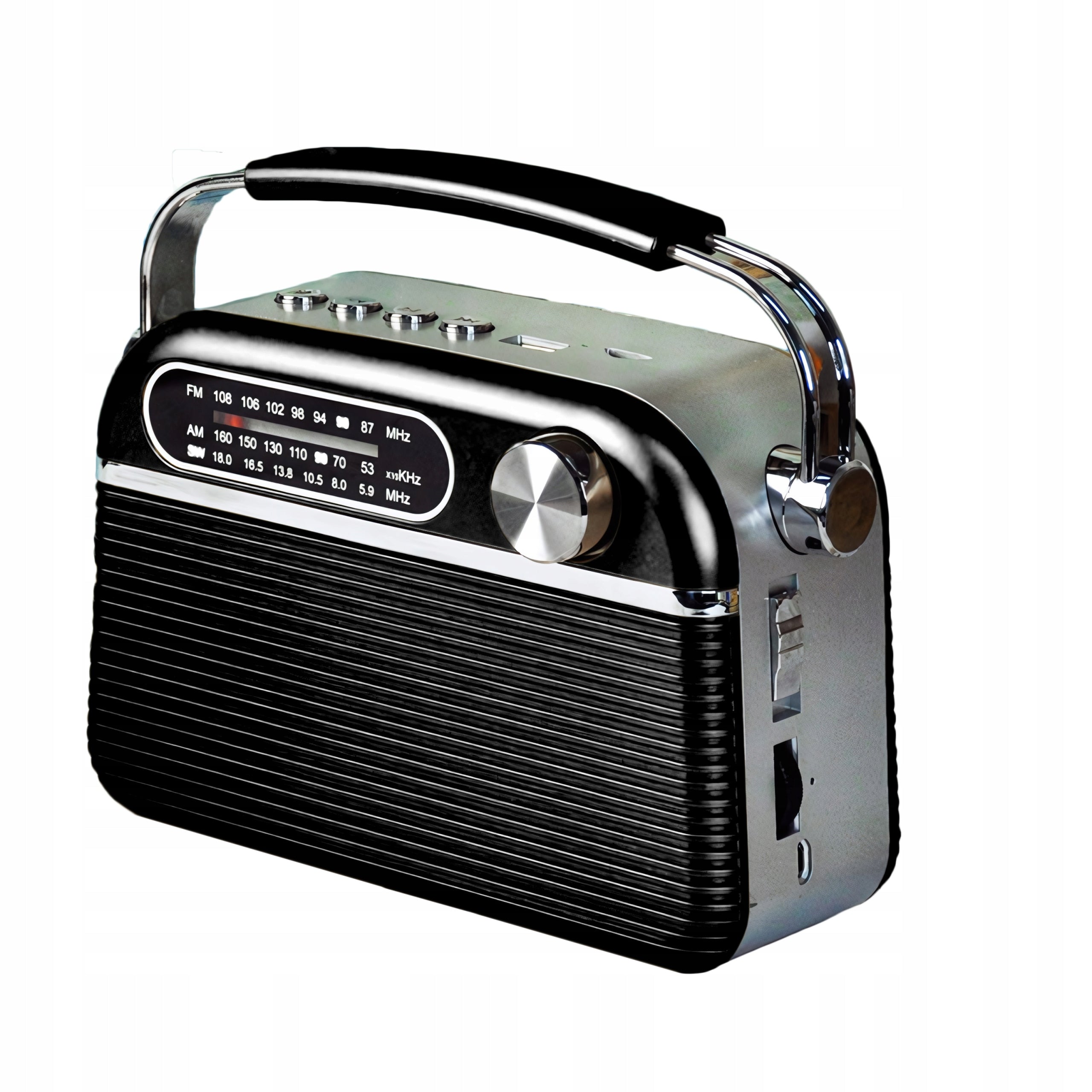KITCHEN RADIO RETRO PORTABLE NETWORK BATTERY OPERATED FM AM BLUETOOTH SPEAKER Manufacturer code E849-1