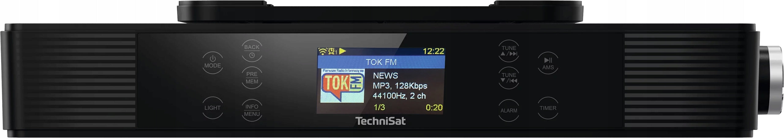 KITCHEN RADIO TECHNISAT KITCHENRADIO IR INTERNET WIFI BT BLACK Manufacturer code 76-5278-20