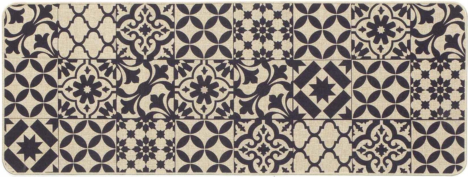 KITCHEN RUG FOR LIVING ROOM KITCHEN FLOOR MAT 120X45 BYZANT NATUREL