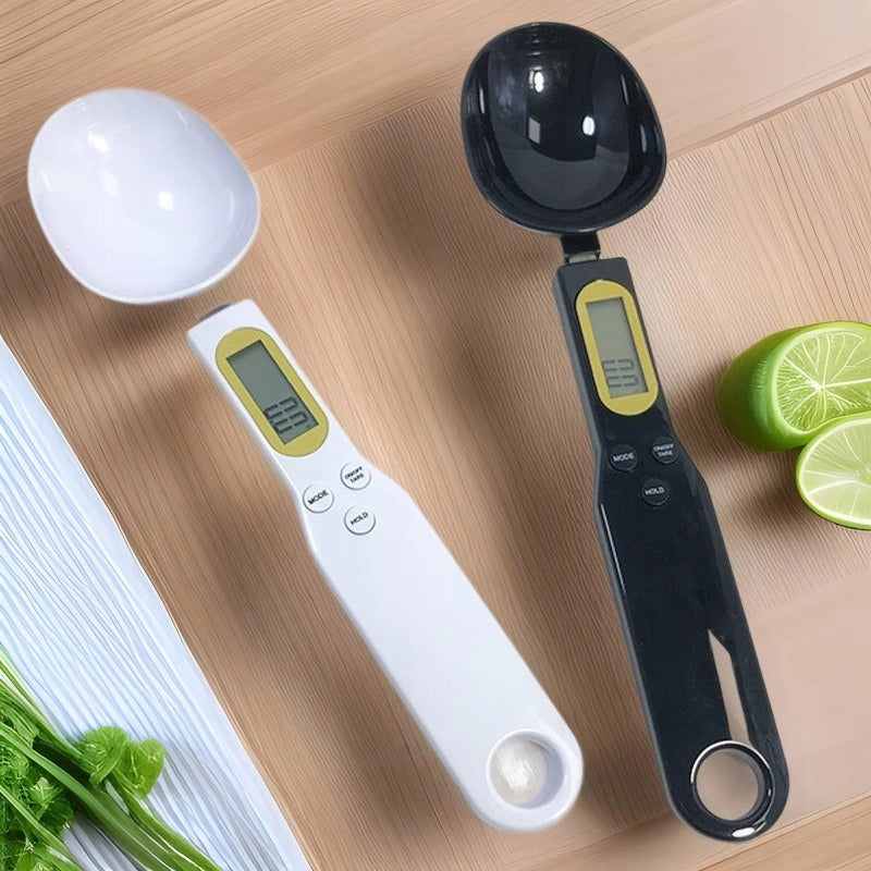 KITCHEN SCALE ELECTRONIC SPOON WITH MEASURING CUP LCD 500G BLACK MONTESSA Manufacturer code MONTESSA
