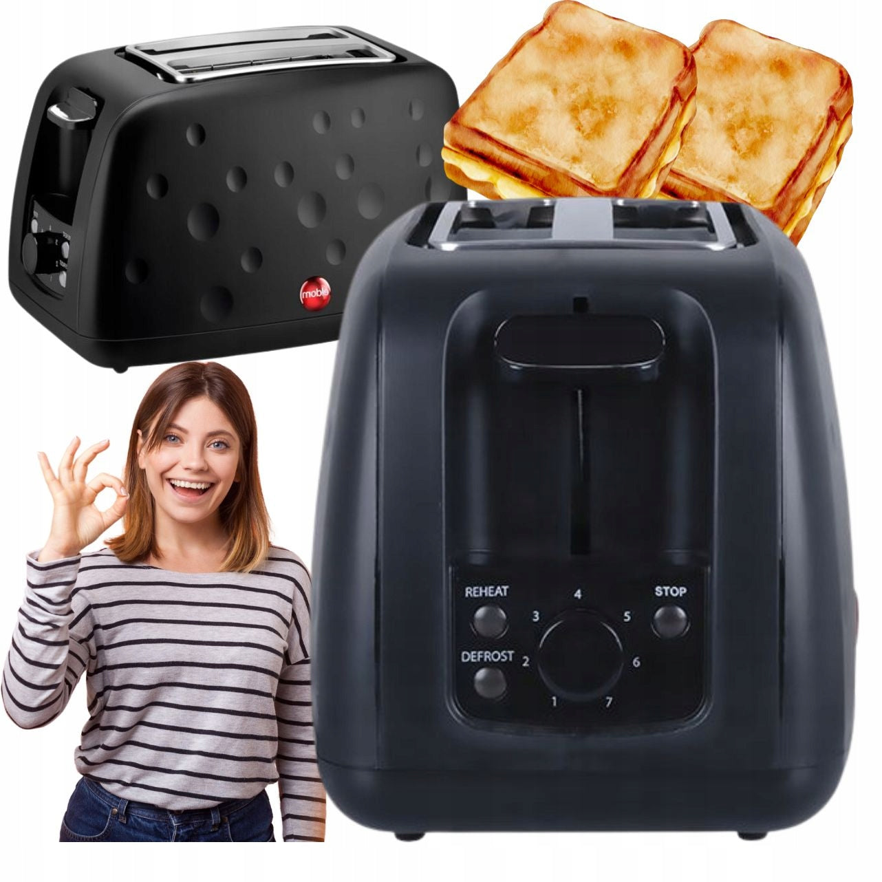 KITCHEN TOASTER ELECTRIC Roll Toasting Extension