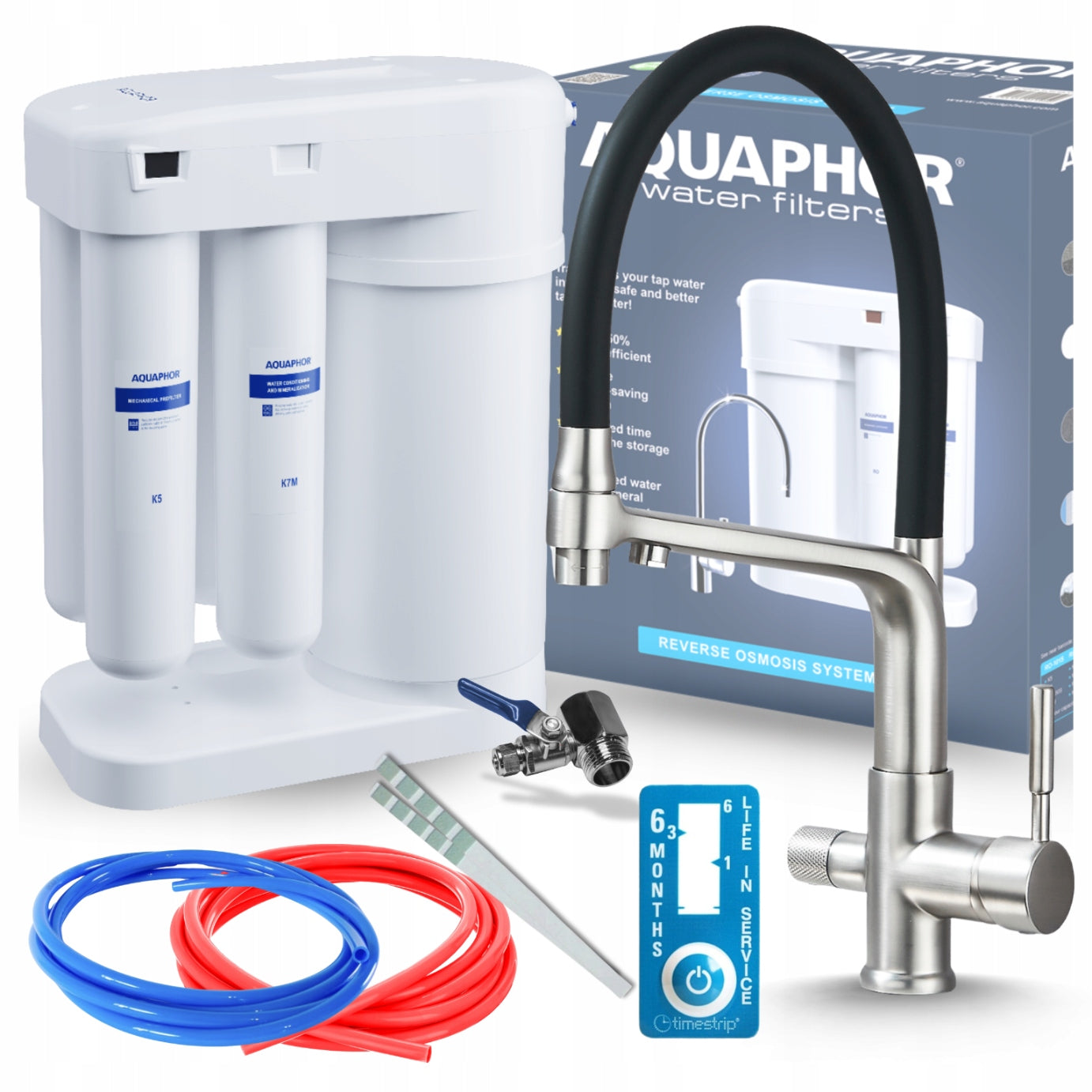 KITCHEN WATER FILTER UNDER-SINK REVERSE OSMOSIS AQUAPHOR MORION