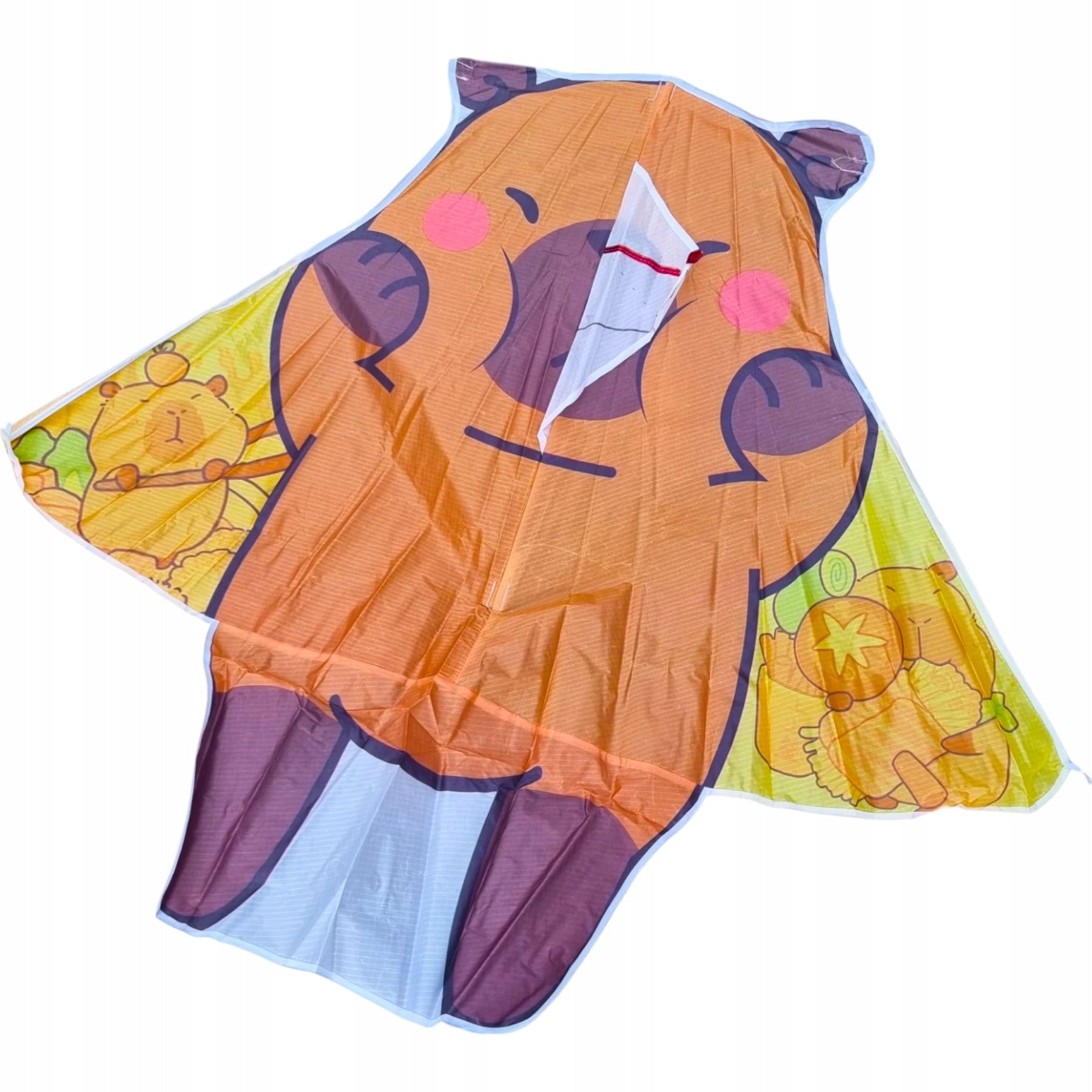 KITE CAPYBARA FOR CHILDREN TO LEARN TO PLAY MEGA LARGE CAPYBARA XXL Product height 116 cm