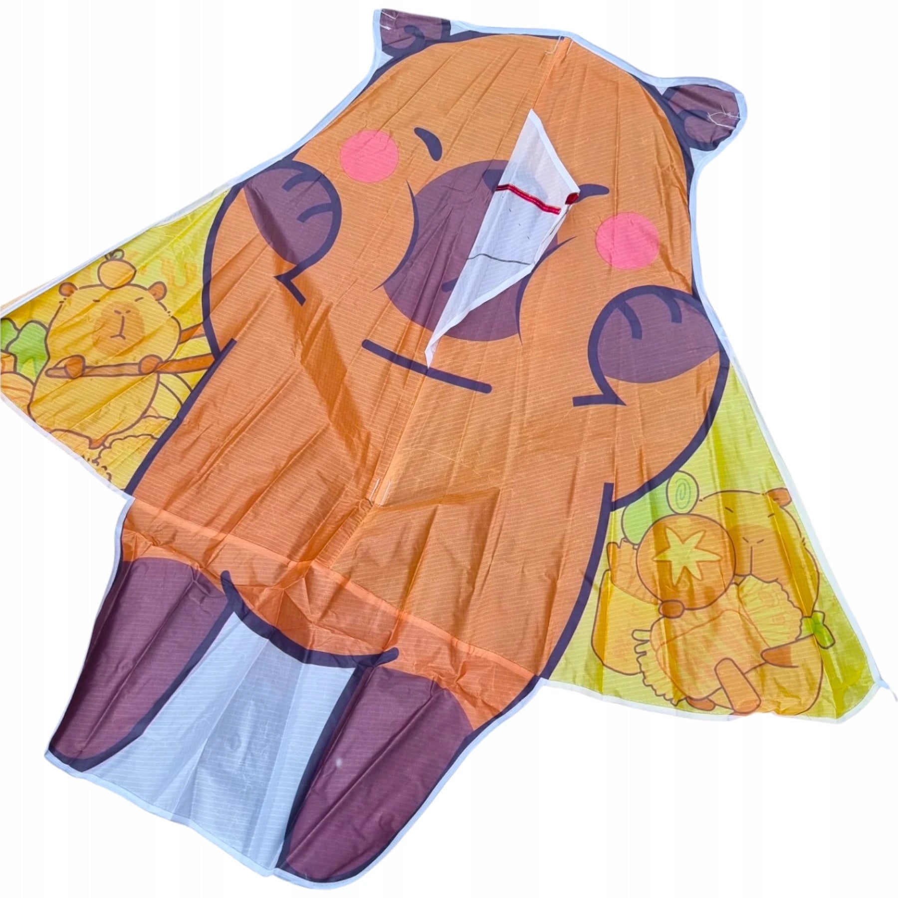 KITE CAPYBARA FOR CHILDREN TO LEARN TO PLAY MEGA LARGE CAPYBARA XXL Product width 98 cm