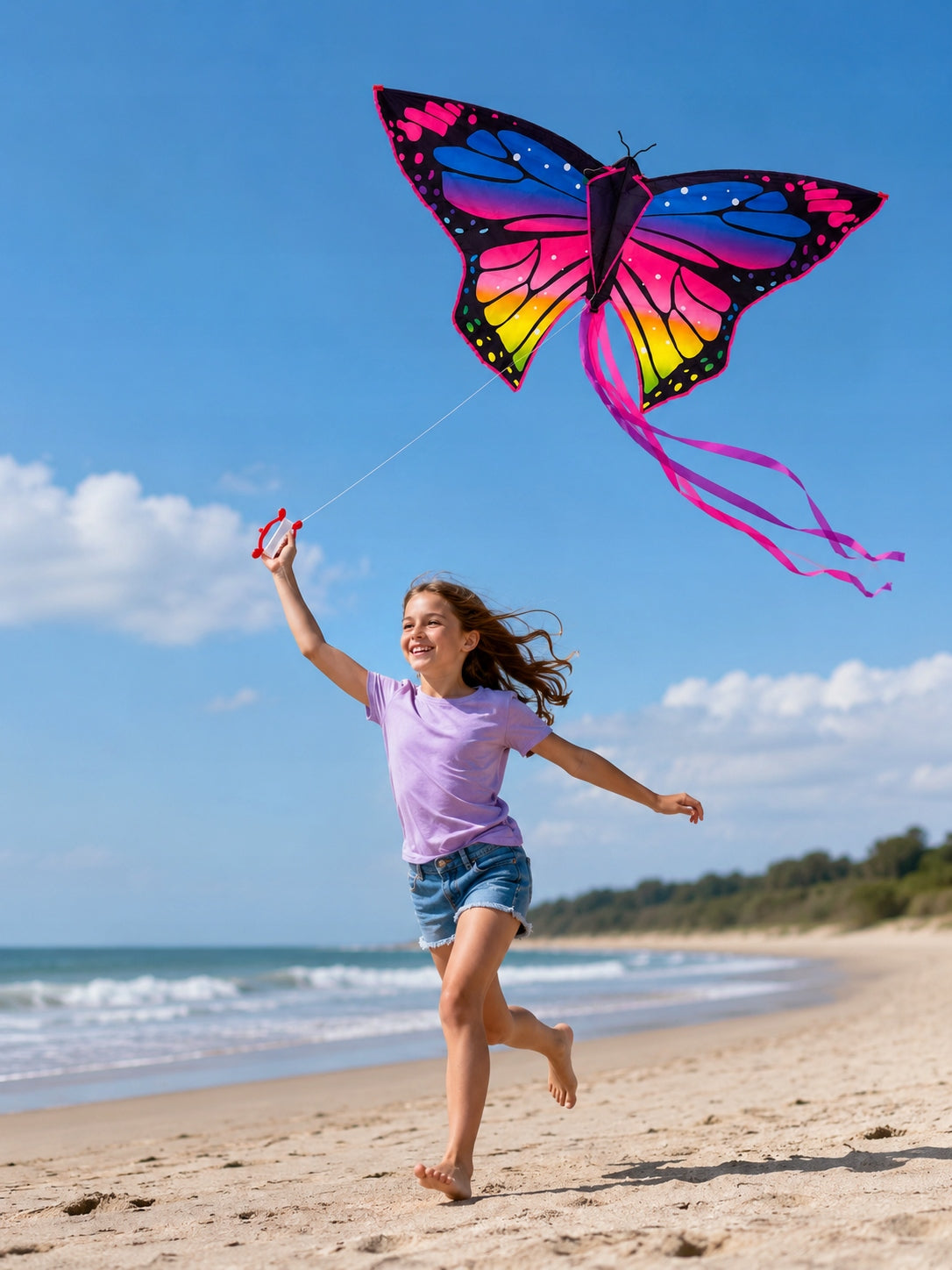 KITE FOR CHILDREN BUTTERFLY LARGE GIFT FOR CHILDREN'S DAY 1,4