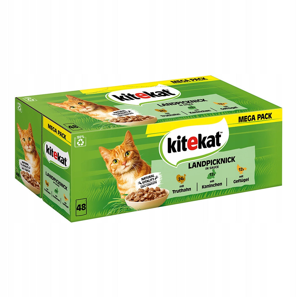 KITEKAT Delicate Flavors sachet 48x 85g