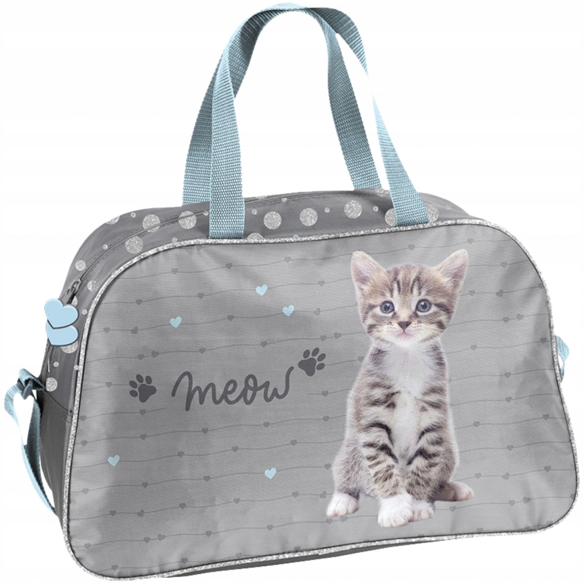 KITTEN SPORTS BAG WITH CAT FOR SWIMMING POOL TRAVEL FOR GIRLS CAT PASO