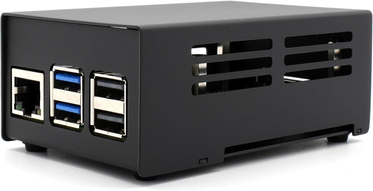KKSB Aluminum Housing for Raspberry Pi 5 with M.2 NVMe HAT+ Support Manufacturer code 1321