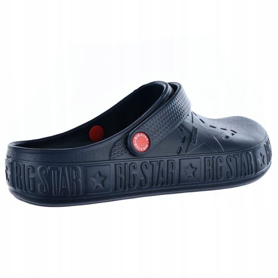 Outdoor-Hausschuhe für Damen Big Star 10338-19, blau 