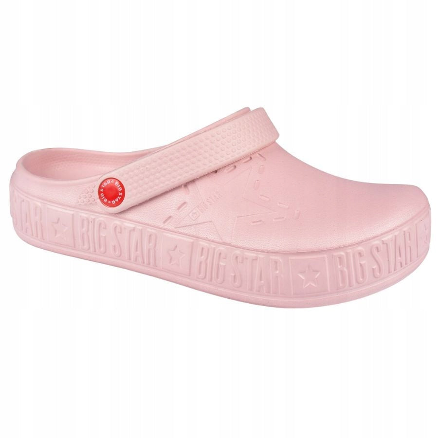Outdoor-Hausschuhe für Damen Big Star, rosa 