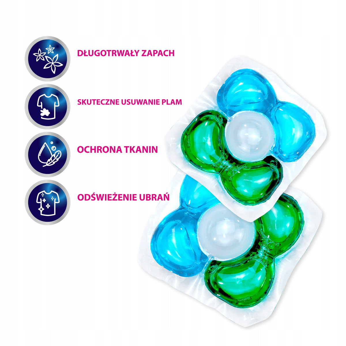 KLAR WASCH UNIVERSAL WASHING CAPSULES 20 Pieces 3 in 1 Brand no brand
