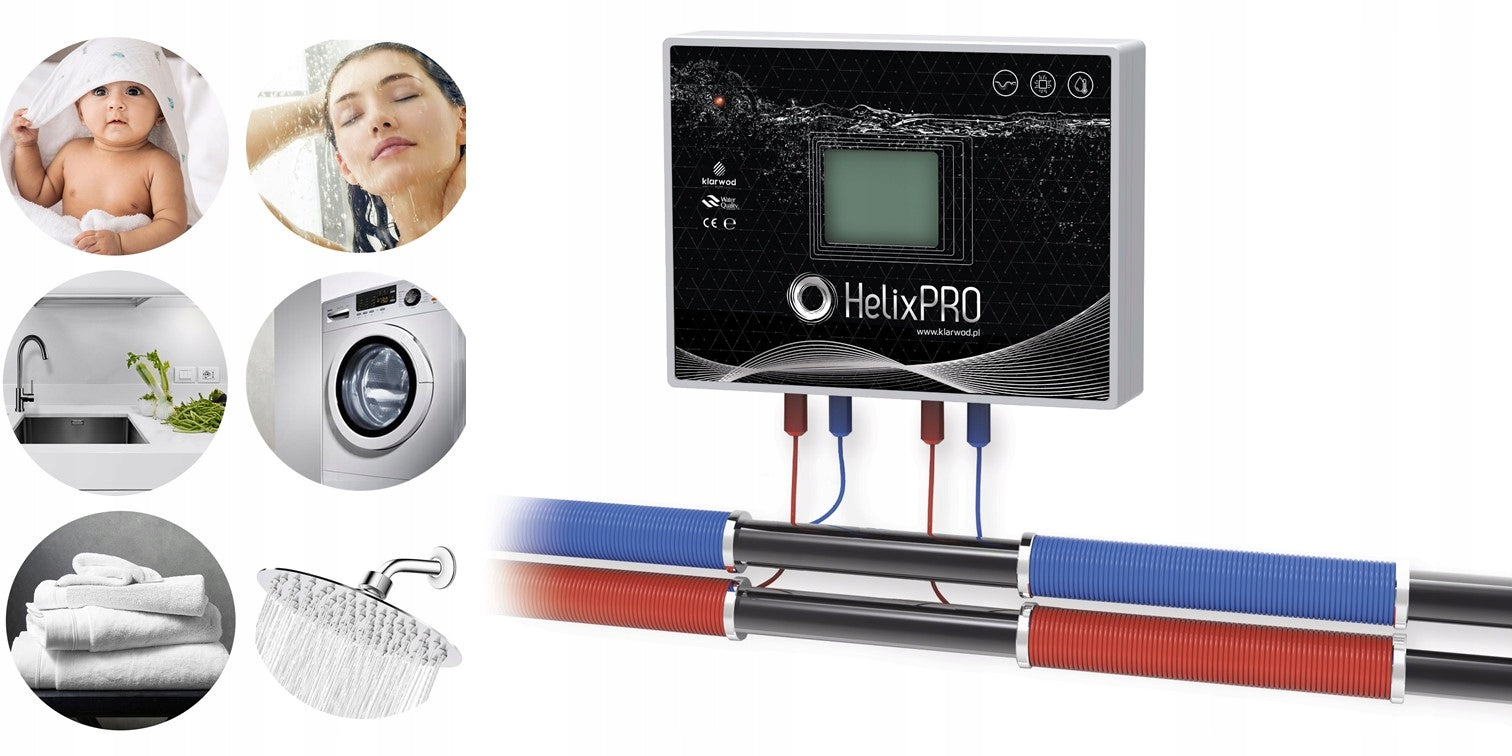 KLARWOD HELIX PRO ELECTRONIC WATER TREATMENT SOFTENER 230V Manufacturer code HelixPro
