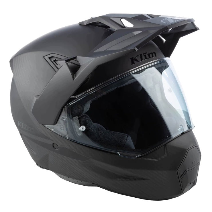 KLIM X1 ALPHA CARBON BLACK MATT HELMET ADVENTURE L Size L