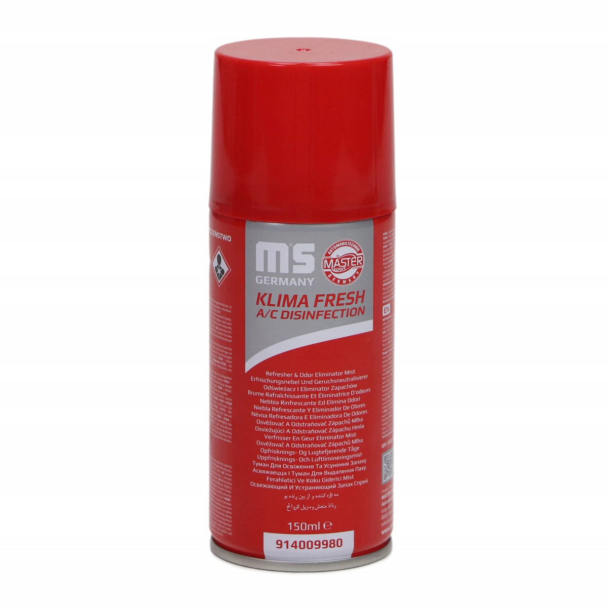 KLIMA FRESH Air Conditioning Odor Neutralizer Freshener Leg Scent Manufacturer Master-Sport Germany