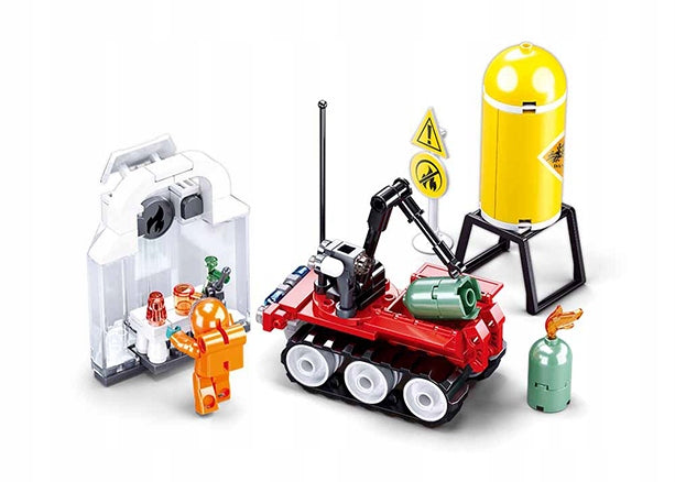 Konstrukteur Sluban Fire Robot Drill, 130 Tage. 