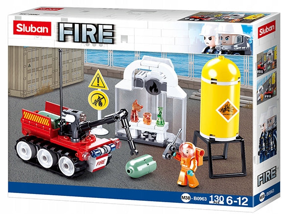 Konstrukteur Sluban Fire Robot Drill, 130 Tage. 