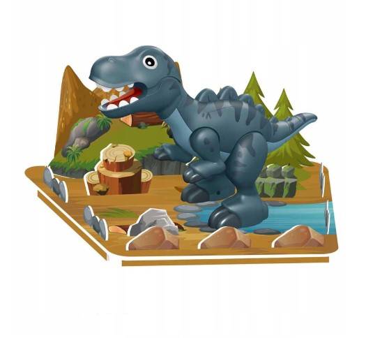 Magnetischer Konstrukteur Dinosaurier, 7 d. 