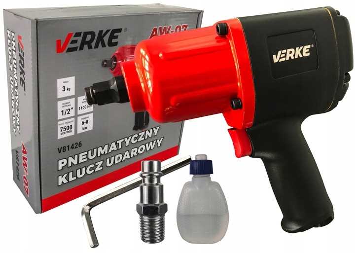 Druckluftschrauber Verke 1/2" 1100 Nm 