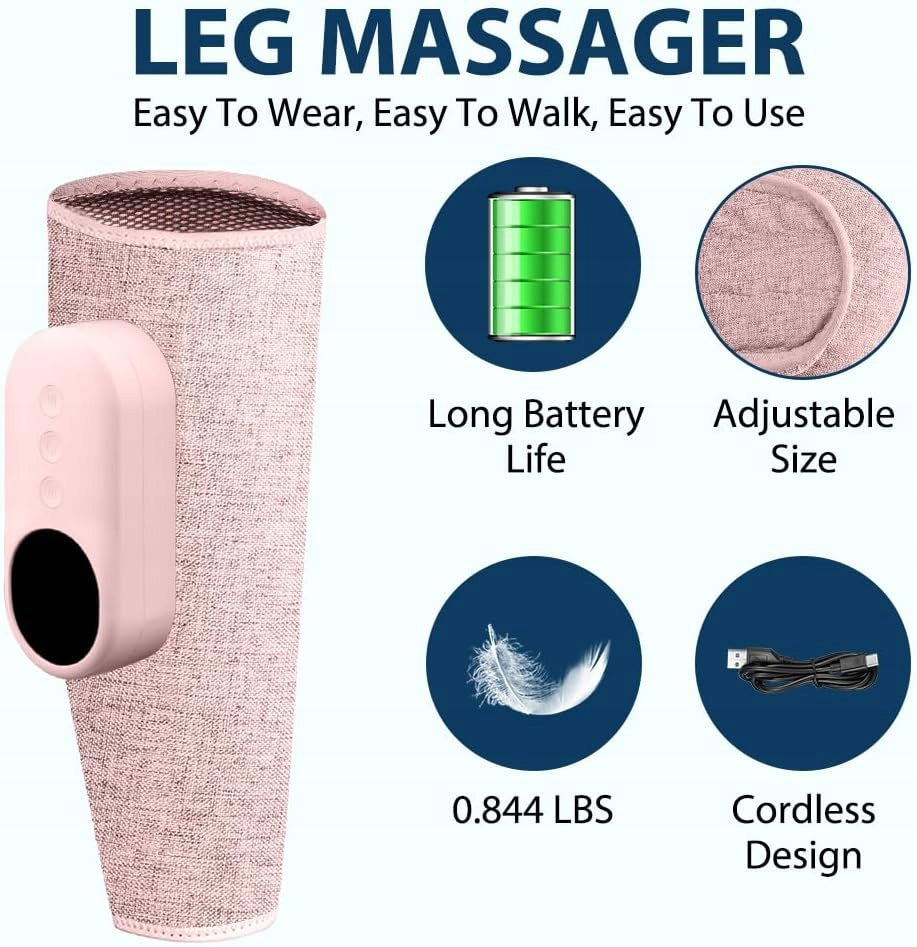 KNEE CALF LEG MASSAGER WITH USB-C HEATING Packaging status original