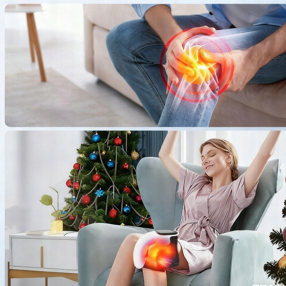 KNEE ELBOW MASSAGER KNEE HEATING WIRELESS HEATED, WHITE Medical device no
