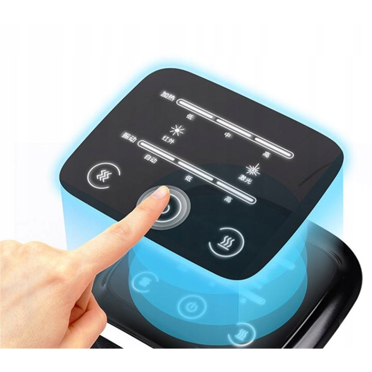 KNEE ELBOW MASSAGER KNEE HEATING WIRELESS HEATED, WHITE Packaging status original