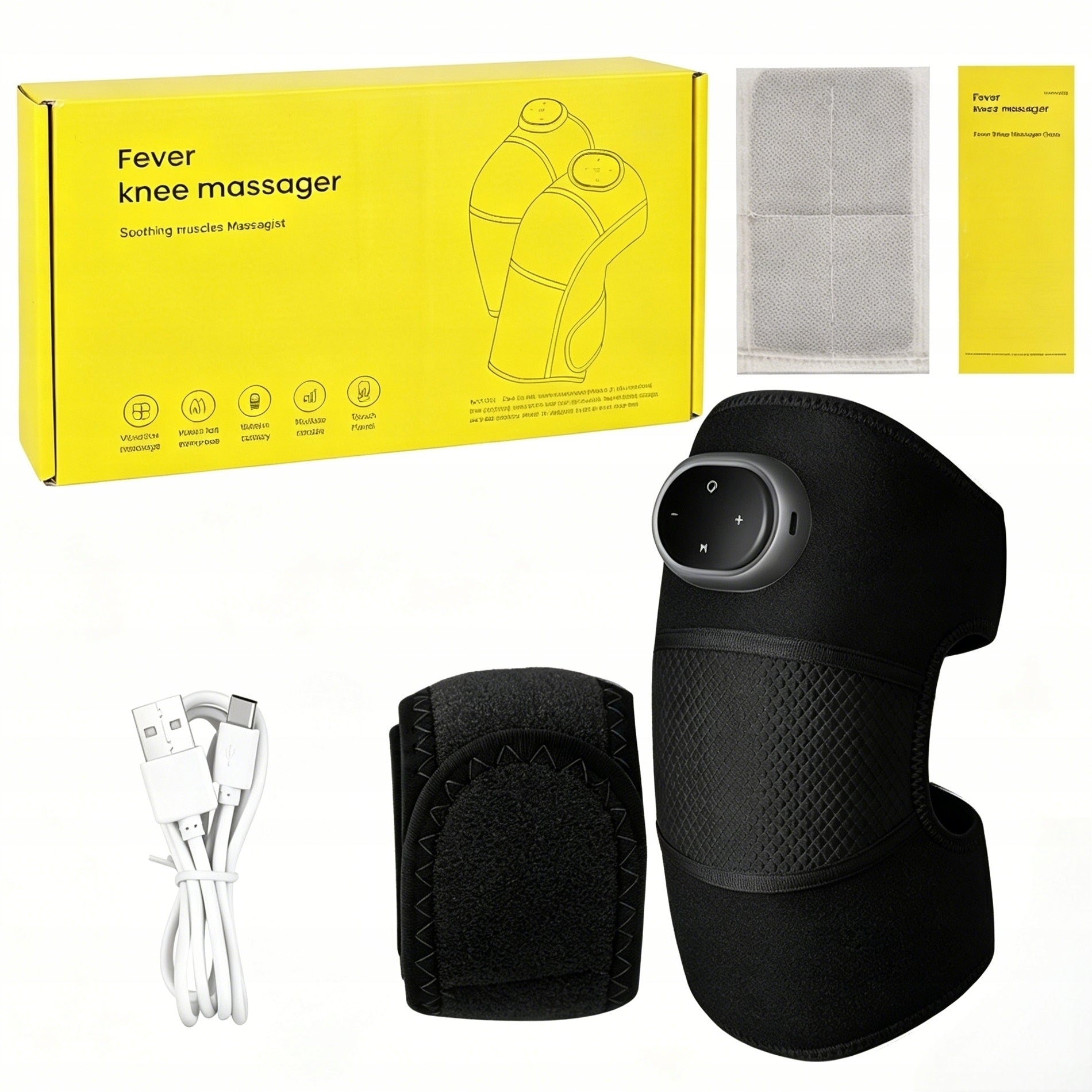 KNEE MASSAGER WITH HEATING ELECTRIC KNEE BAND JOINT PAIN
