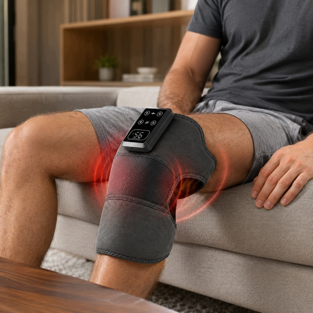 KNEE MASSAGER wireless band orthosis HEATING vibrating KNEE Manufacturer code 0390724
