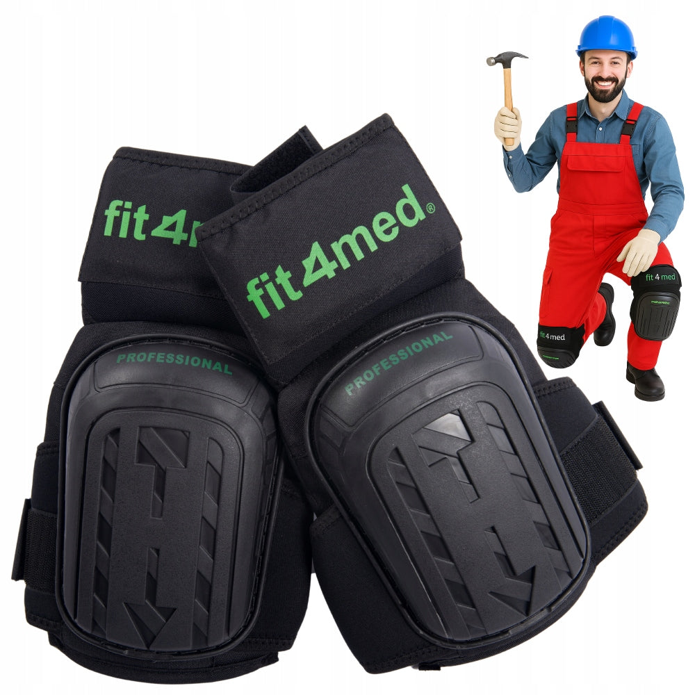 KNEE PADS GEL WORK PAVING GARDEN KNEE PROTECTION Brand Fit4Med