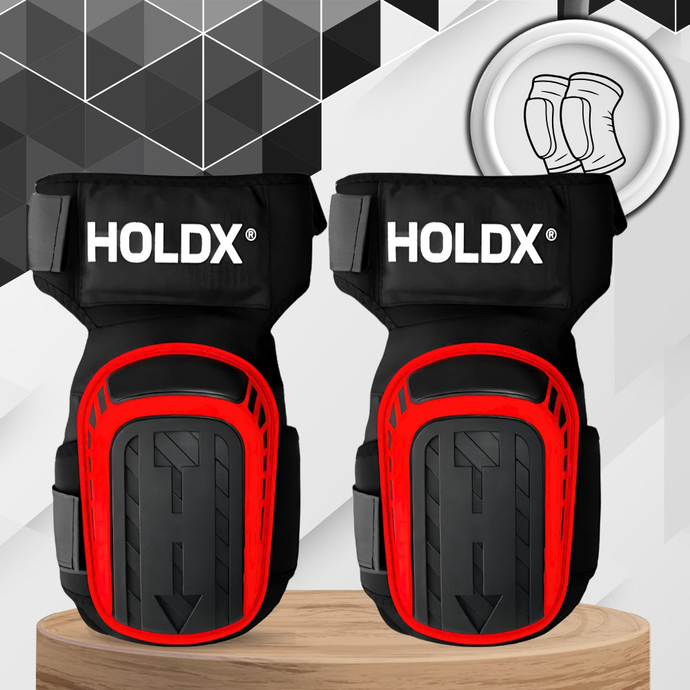 KNEE PADS WORK KNEE PADS CONSTRUCTION GEL STRONG PAIR HOLDX Packaging status original