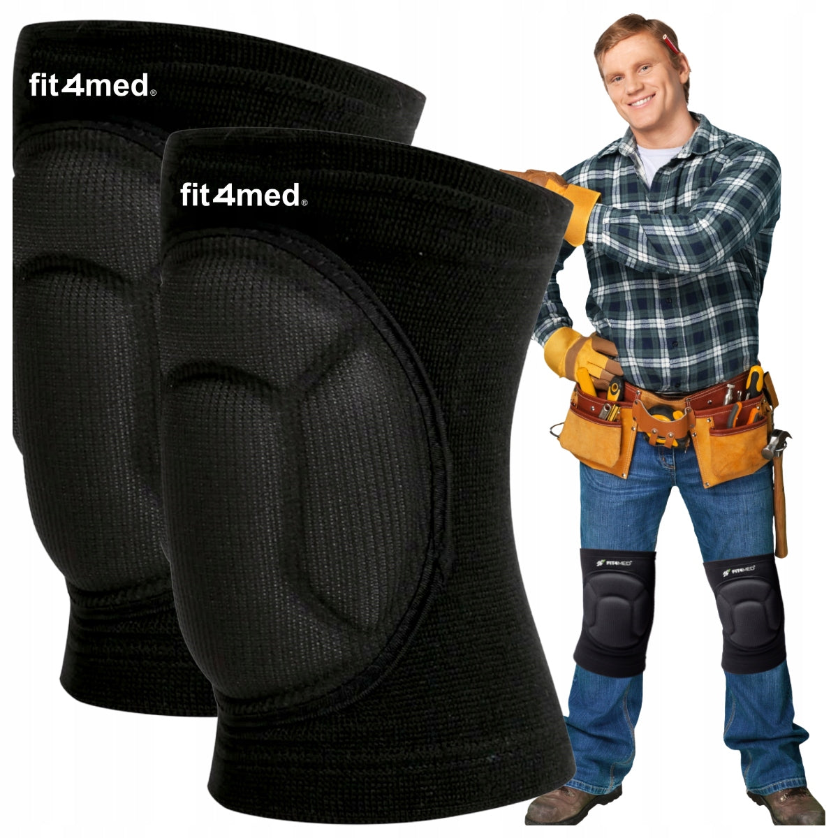 KNEE PADS WORK ON KNEES COMFORTABLE