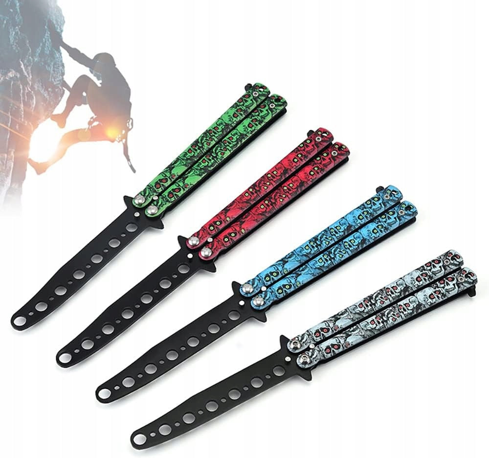 KNIFE BUTTERFLY TRAINING KNIFE BLUNT BUTTERFLY BLUE FOR TRAINING EXERCISES Manufacturer code 5904569278625