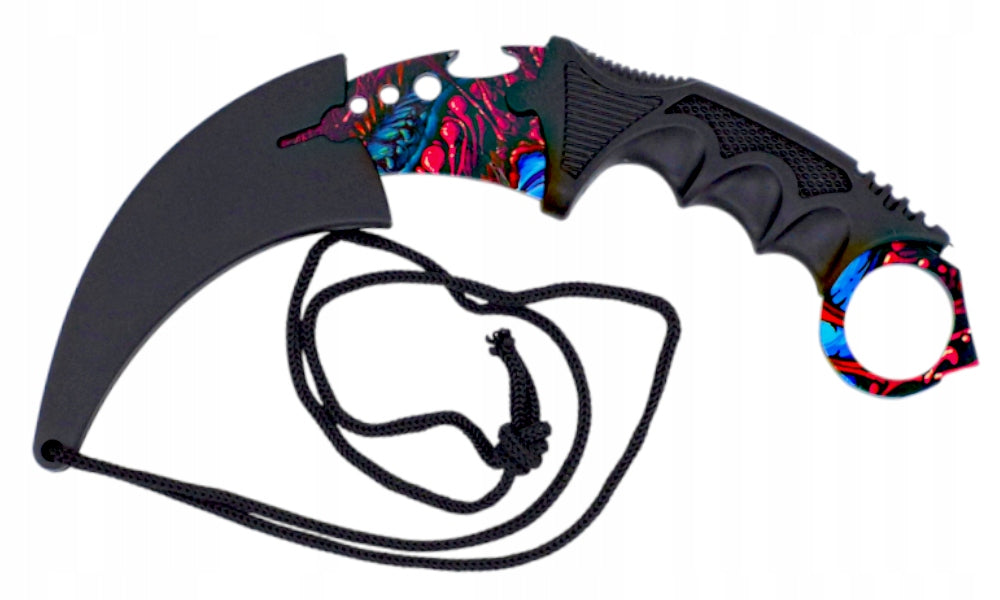 KNIFE KARAMBIT TRAINING CS:GO COUNTER STRIKE CS2 PATTERNS GALAXY Manufacturer code KARAMBIT TRENINGOWY