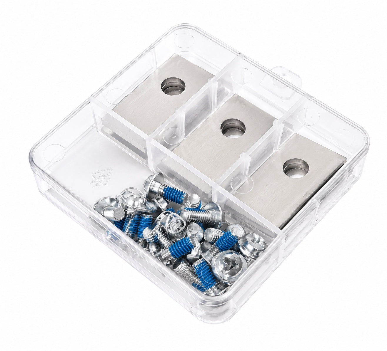 KNIFE MOWER BLADES FOR ROBOTIC MOWER 18 PCS SET STEEL SCREWS Kind knife