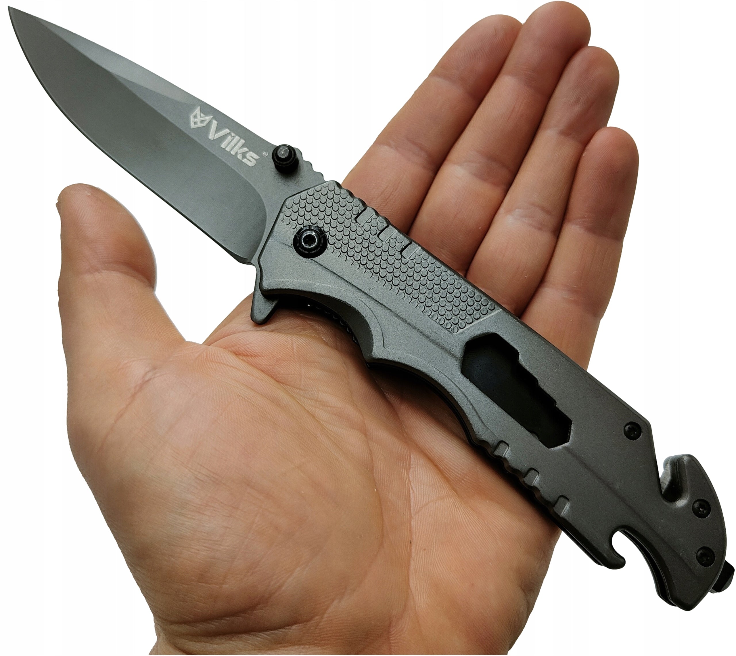 KNIFE Pocket Knife Folding SURVIVAL Multifunctional STAINLESS STEEL Camping SHARP Packaging status original