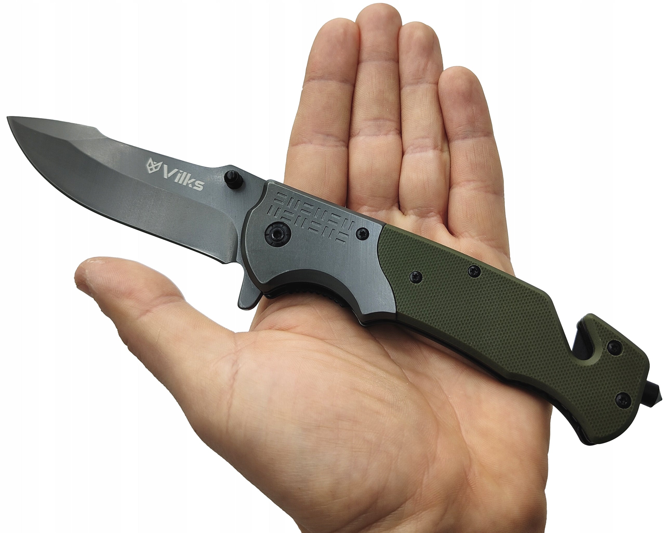KNIFE Pocket Knife SURVIVAL Foldable Multifunctional Tactical Military SHARP STEEL Packaging status original
