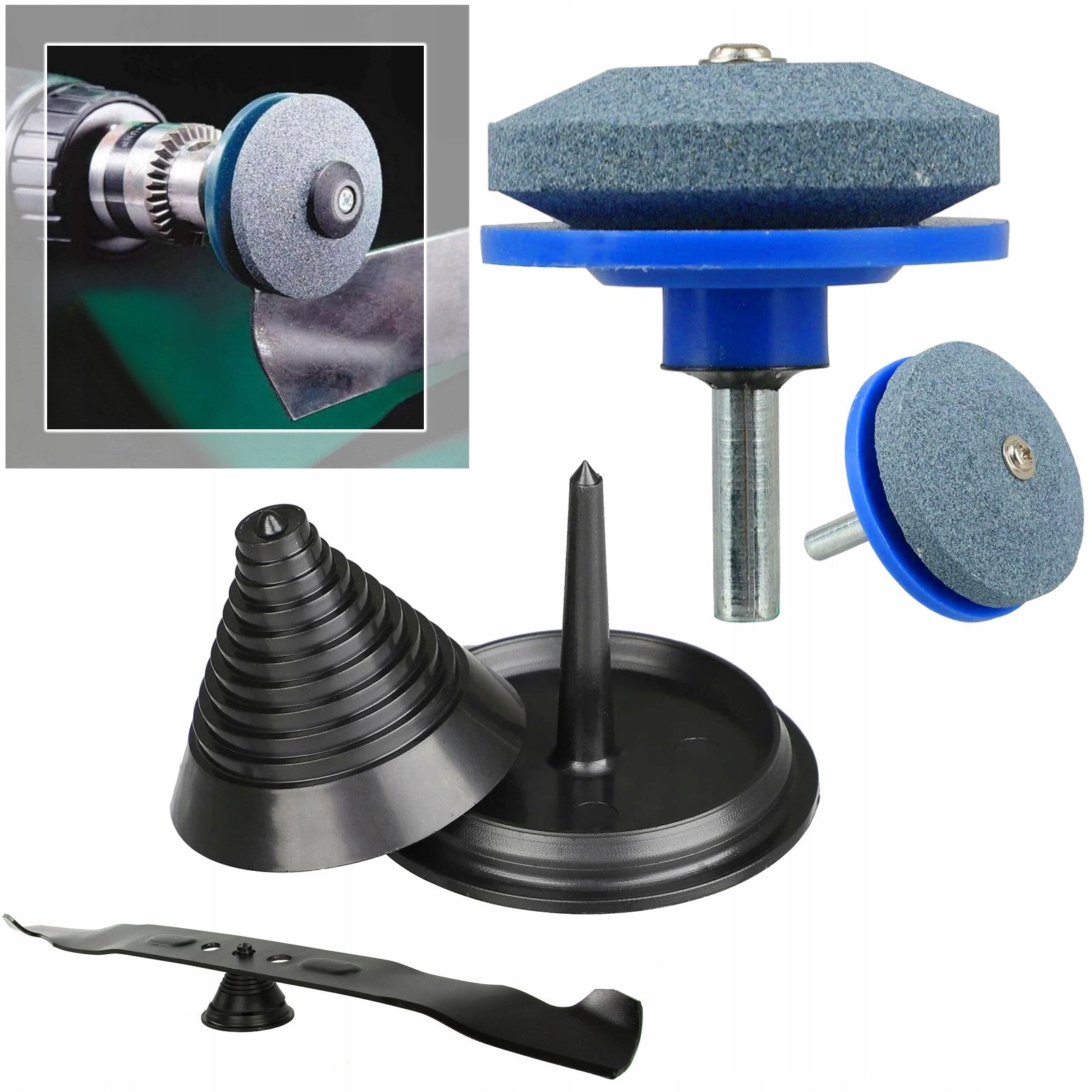 KNIFE SHARPENER LAWN MOWER BALANCER KNIFE HOLDER