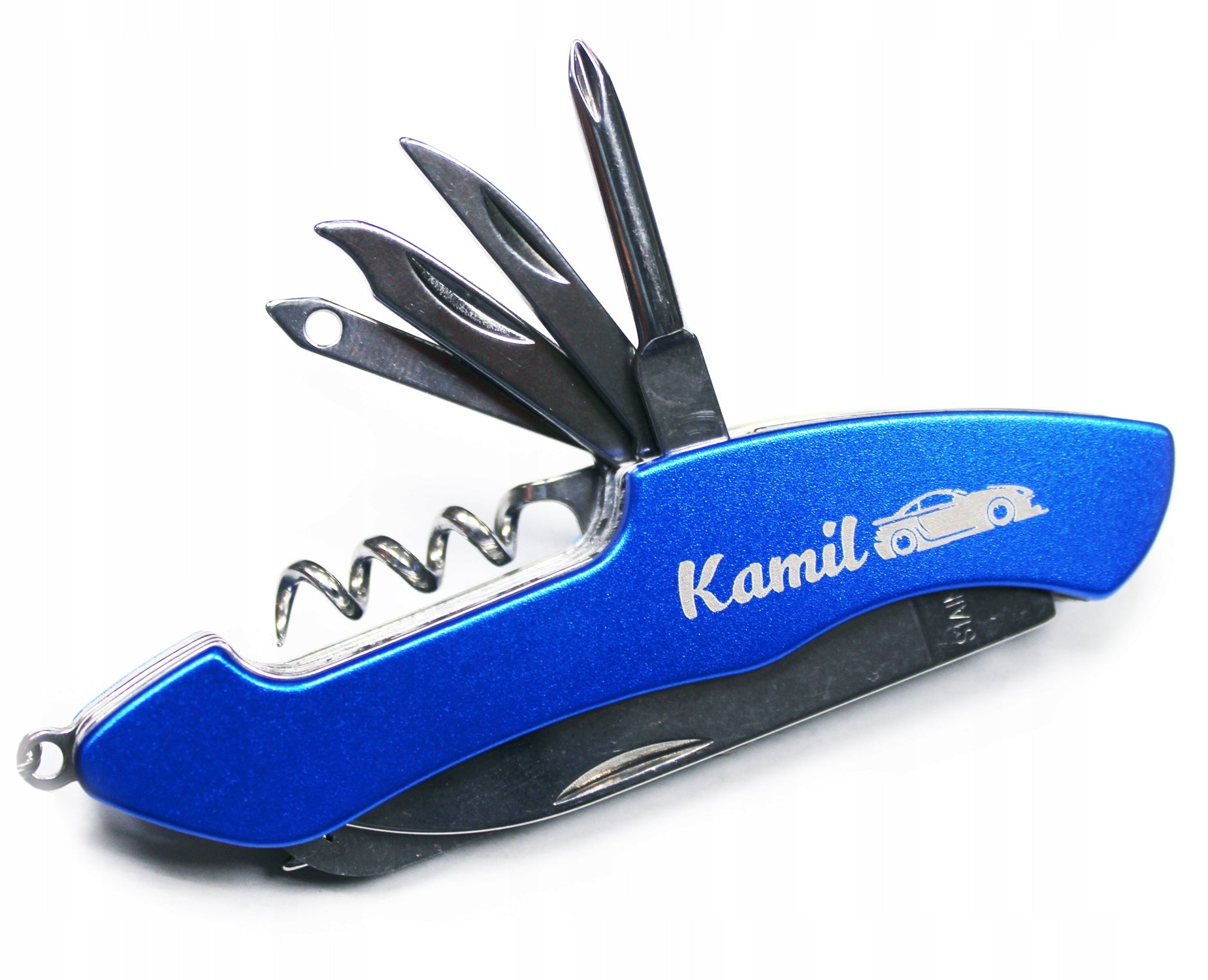 KNIFE multifunctional knife + your ENGRAVING!!