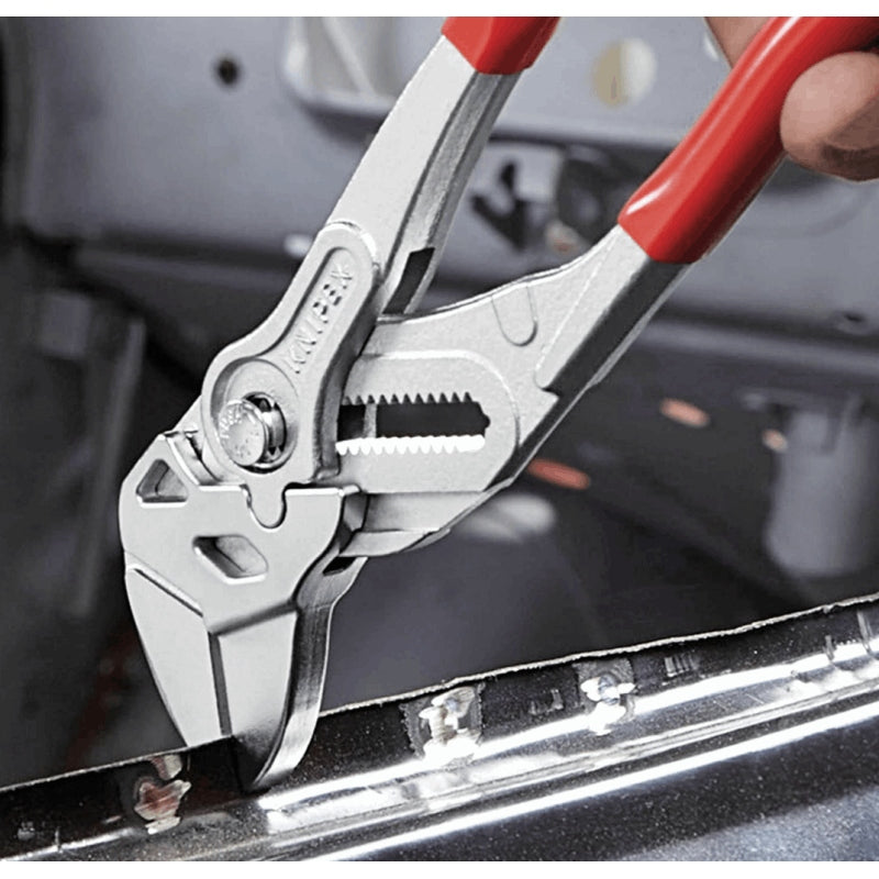 KNIPEX 00 19 55 S4 set of adjustable wrenches in case Additional information hardened jaws