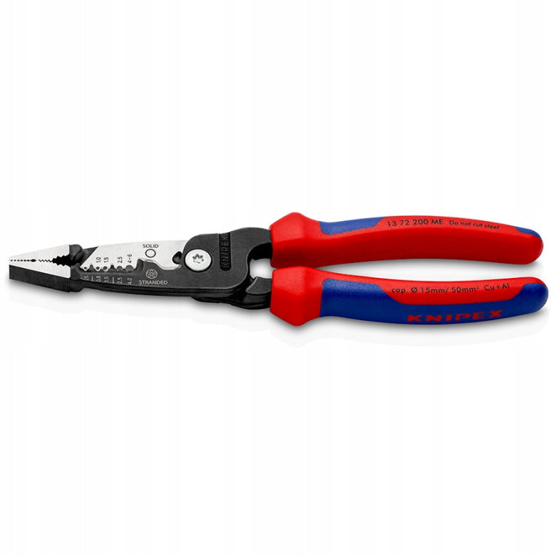 KNIPEX 13 72 200 ME 200mm pliers for stripping insulation and cutting wires Packaging status original