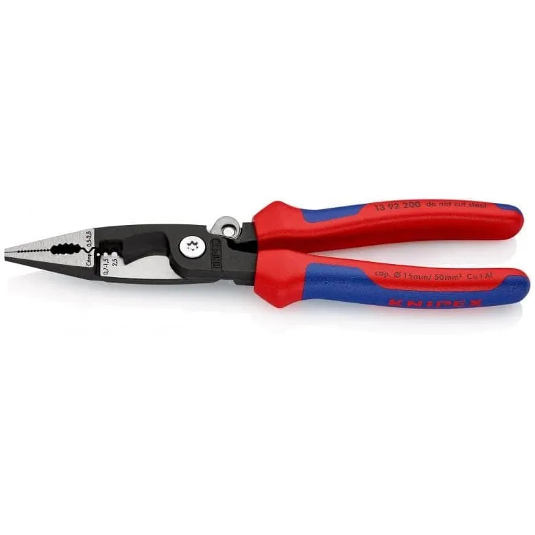 KNIPEX 13 92 200 Pliers for electrical installation work 200 mm Manufacturer code 13 92 200
