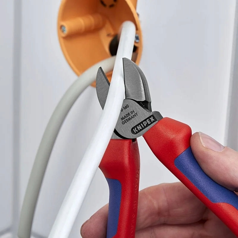 KNIPEX 70 02 160 Side cutting pliers 160 mm 62 HRC phosphated Brand Knipex
